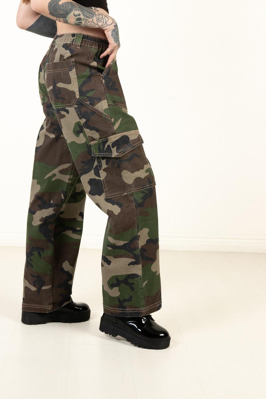 Camo Cargo Skater Jeans Product Image