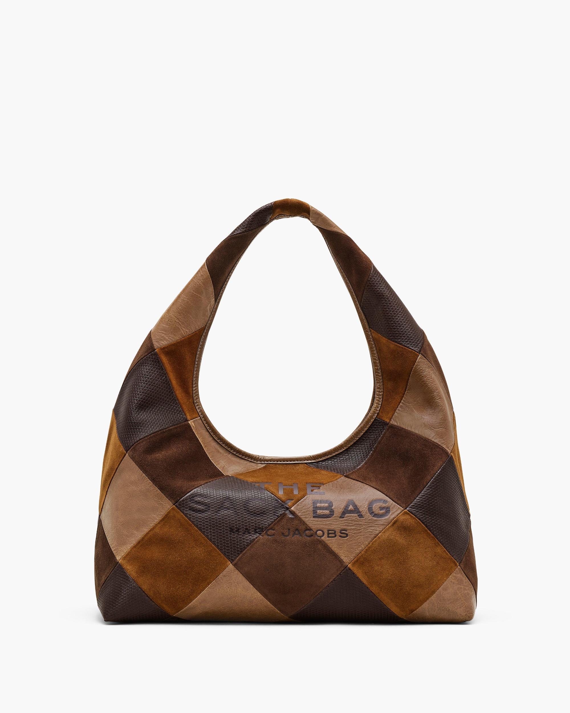 The Suede Patchwork Sack Bag Product Image