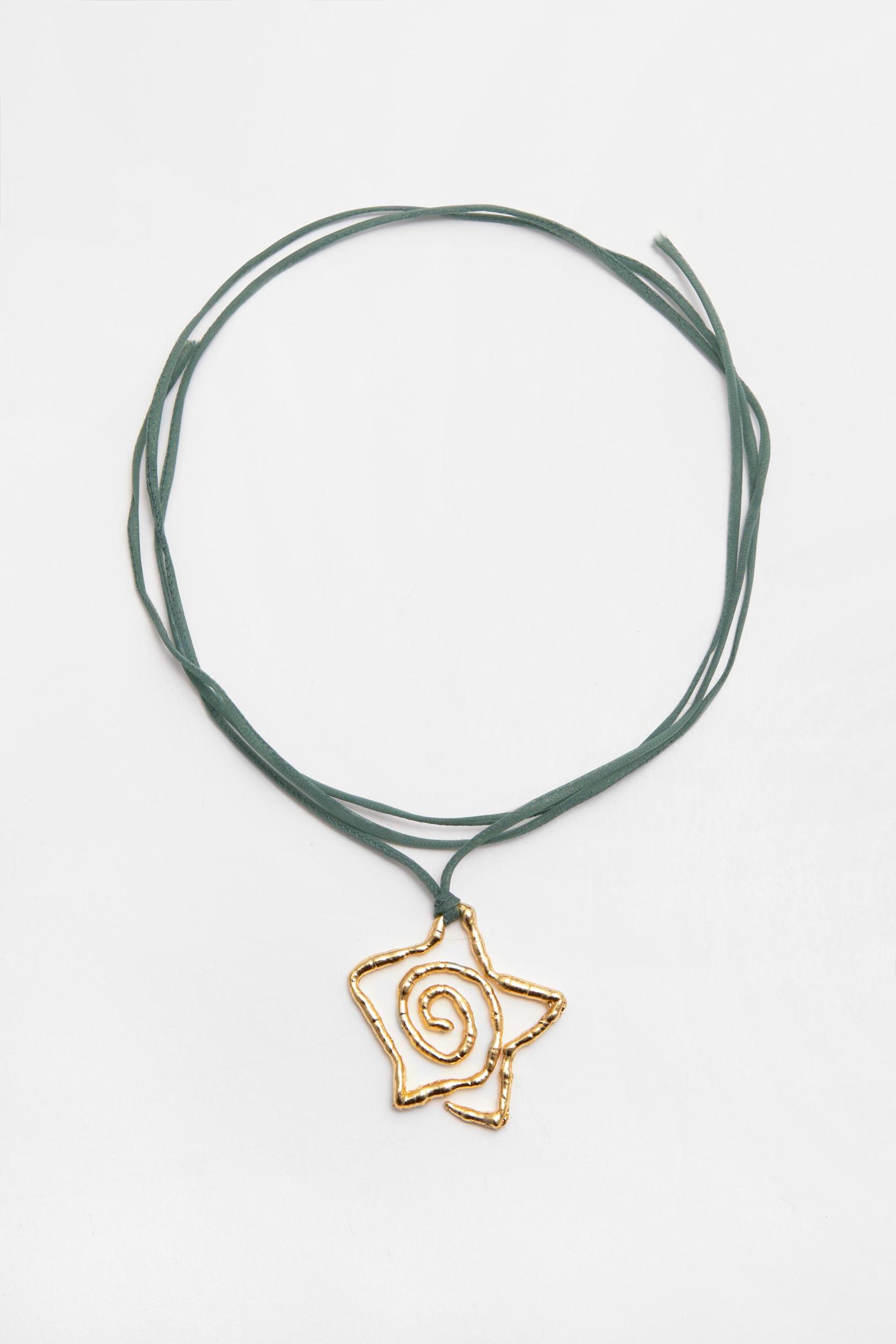Cord necklace with star pendant Product Image