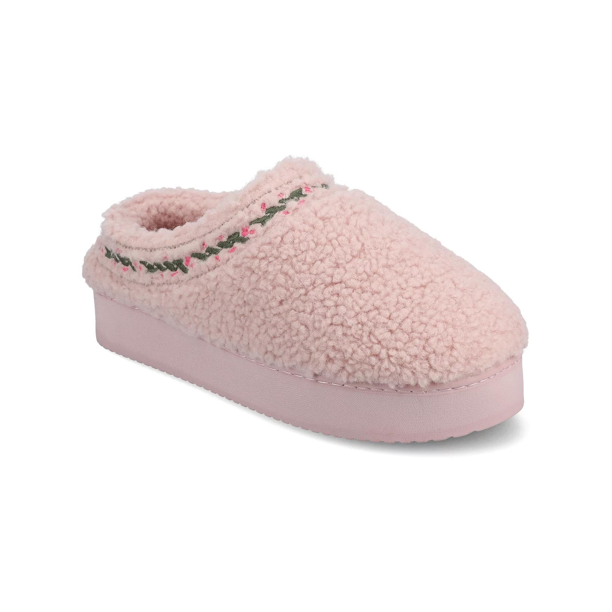 Journee Pallmer Womens Cushioned Clog Sippers Product Image