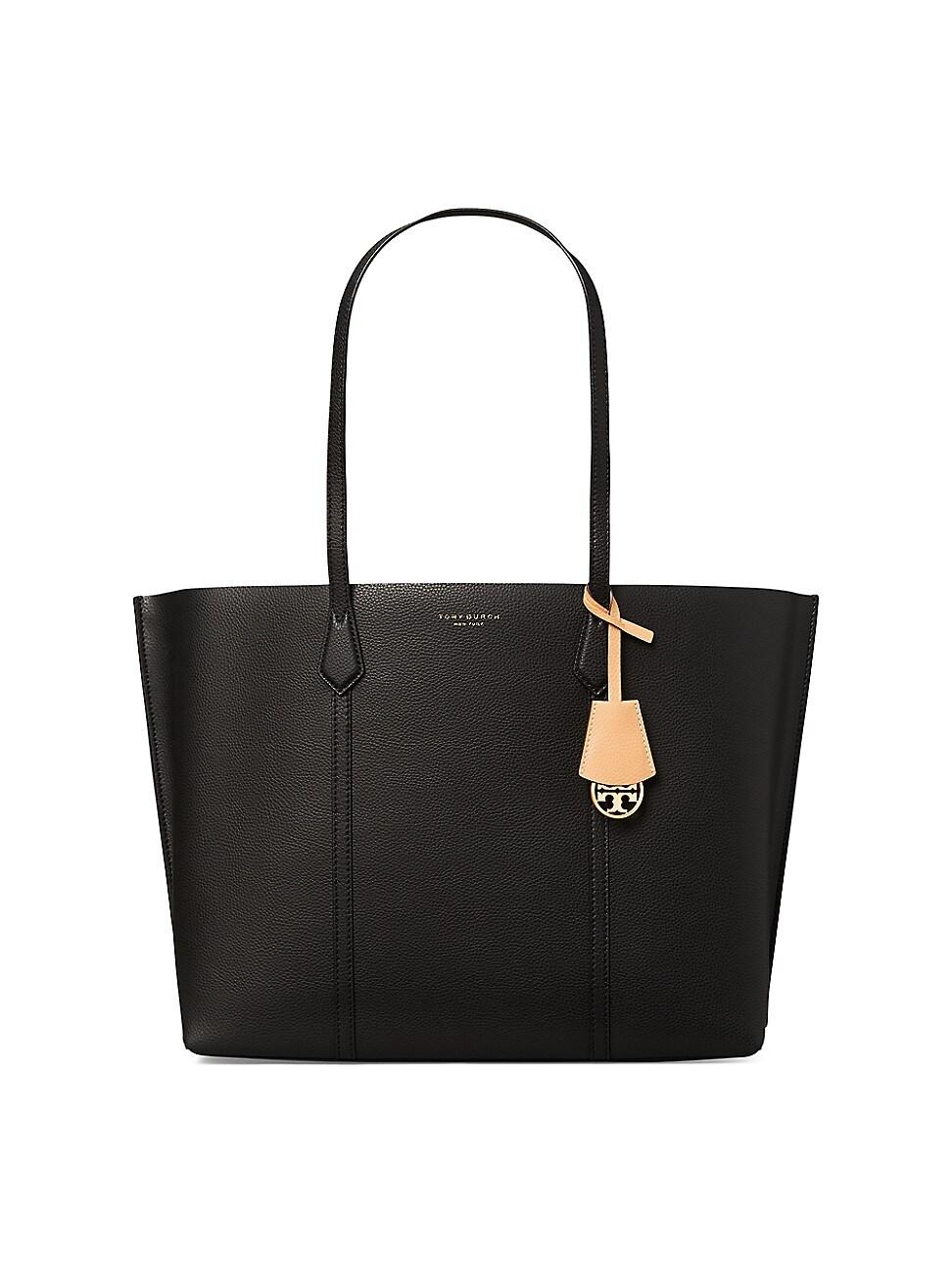 Tory Burch Perry Medium Leather Tote Product Image