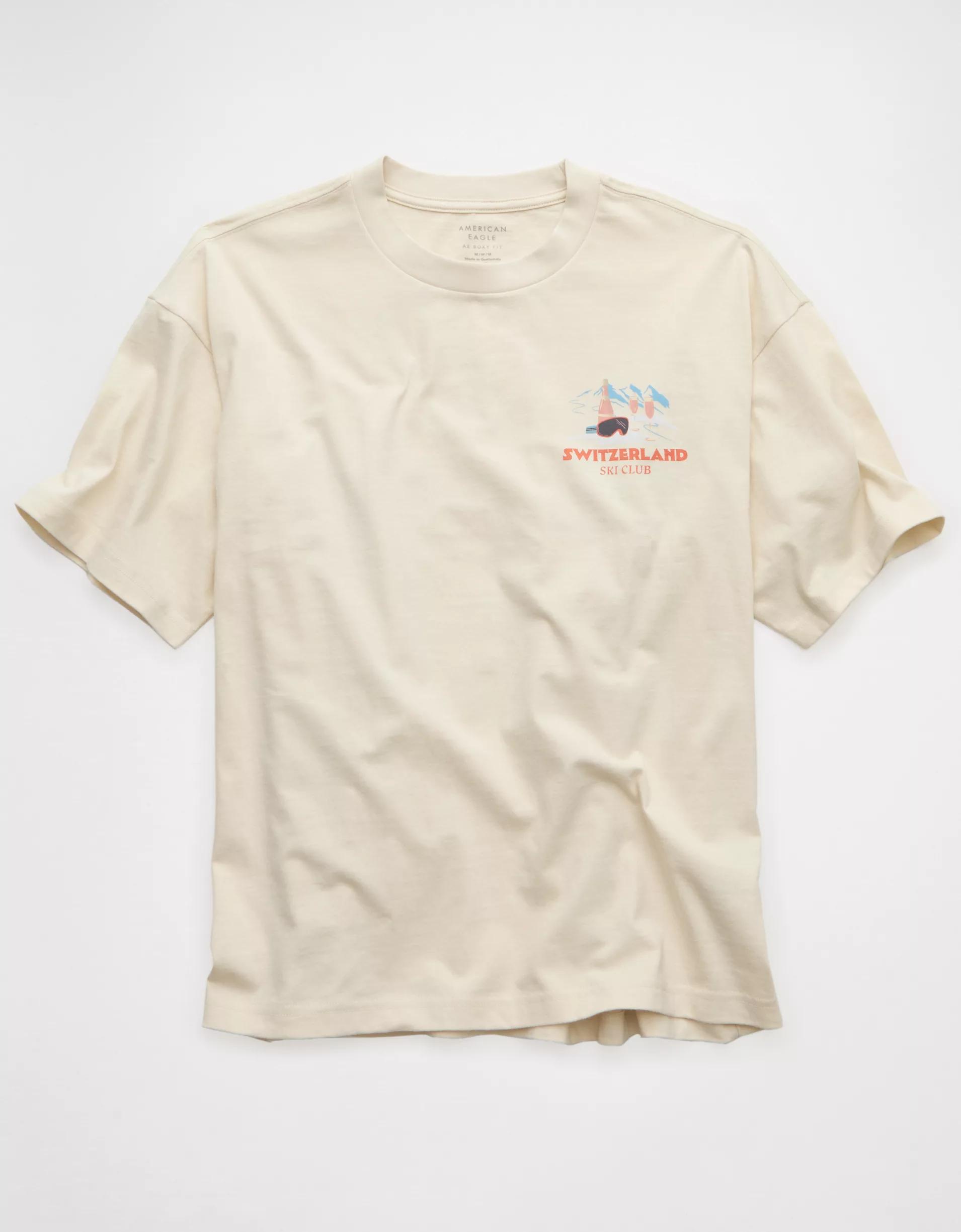 AE Boxy Destination Graphic T-Shirt Product Image