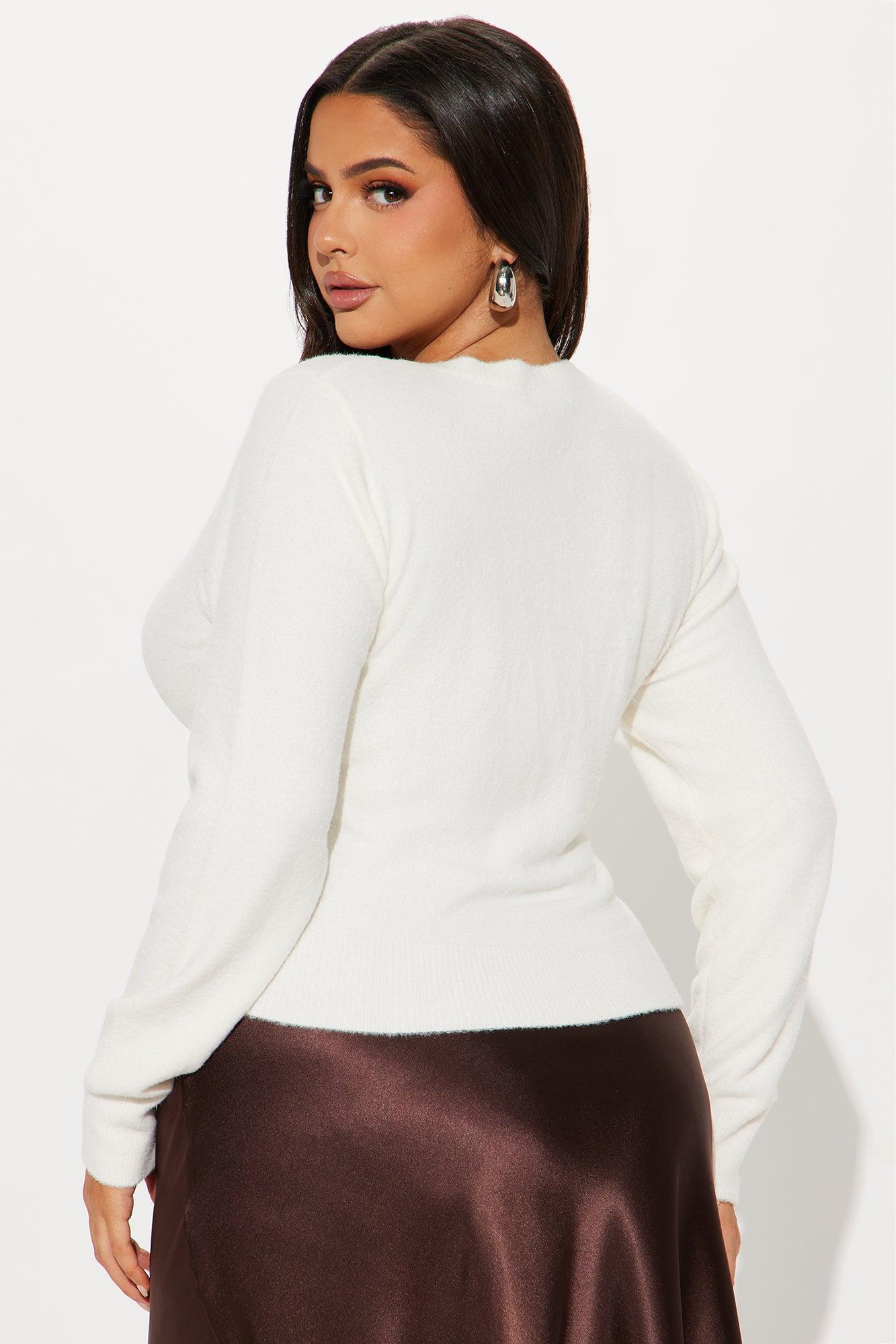 Cozy Feels Cardigan - Cream Product Image