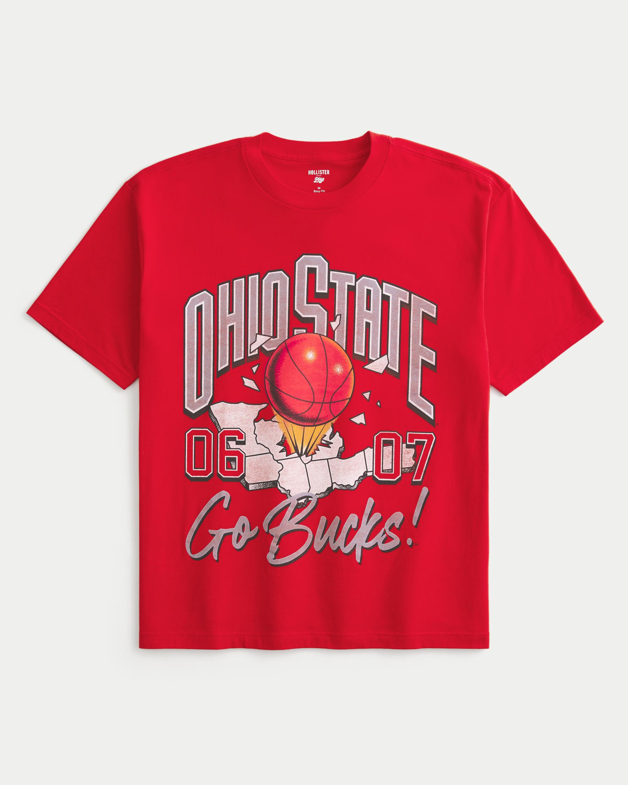 Boxy Ohio State Buckeyes Graphic Tee Product Image