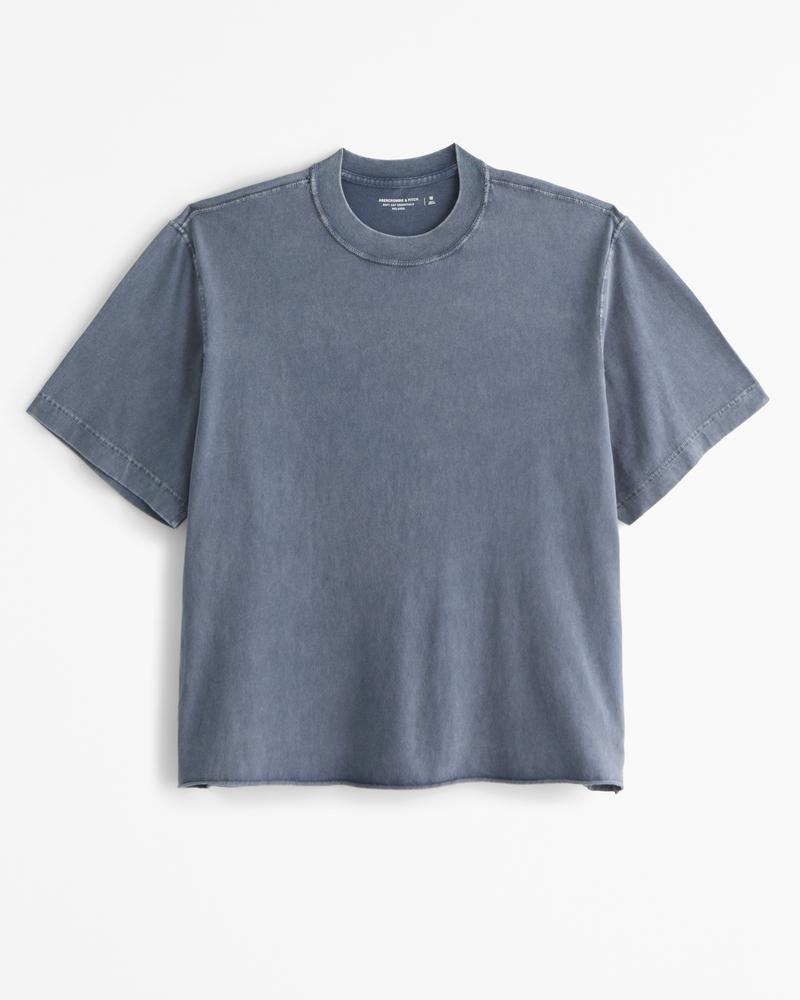 Vintage-Inspired Cropped Tee Product Image