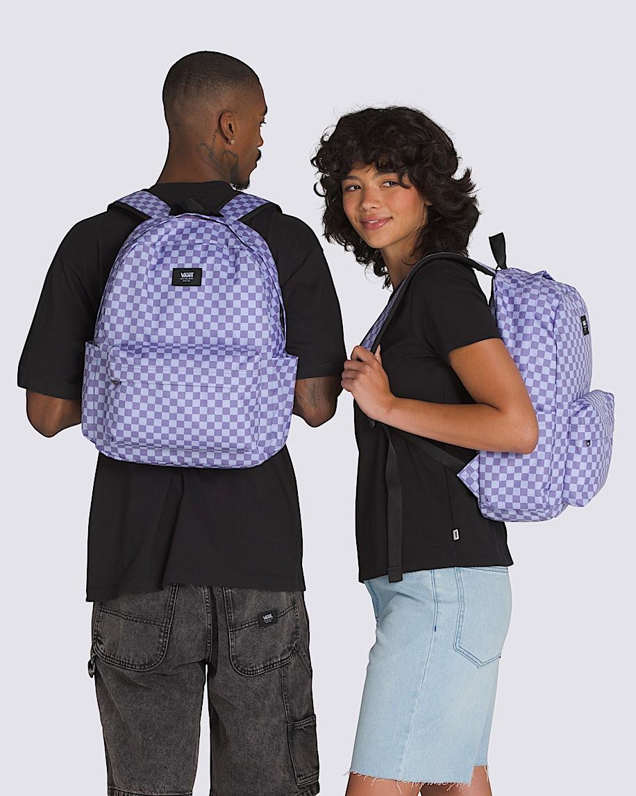 Old Skool Checkerboard Backpack in Purple Haze| Vans US Product Image