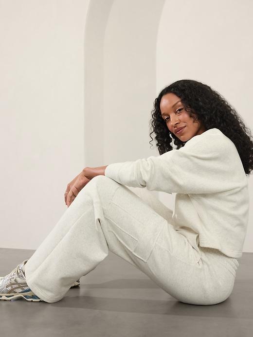 Forever Fleece Mid Rise Cargo Pant Product Image