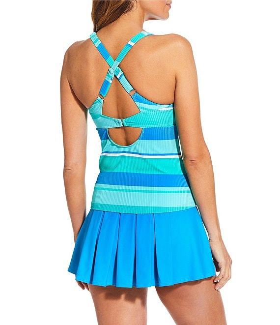 Next by Athena Good Karma Courtside Pleated Back Swim Skort Product Image