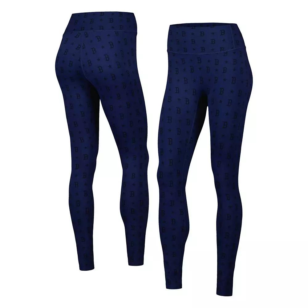 Women's Terez Navy Boston Red Sox Tonal Leggings,  Product Image