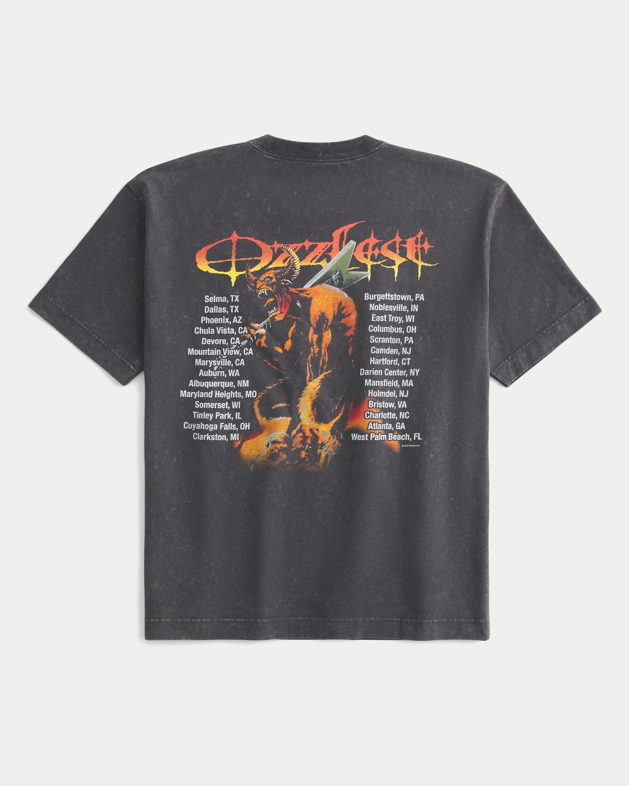 Boxy Heavyweight Ozzfest Graphic Tee Product Image