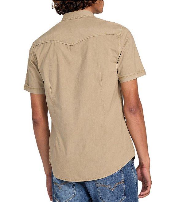 Guess Nottingham Short Sleeve Poplin Western Shirt Product Image