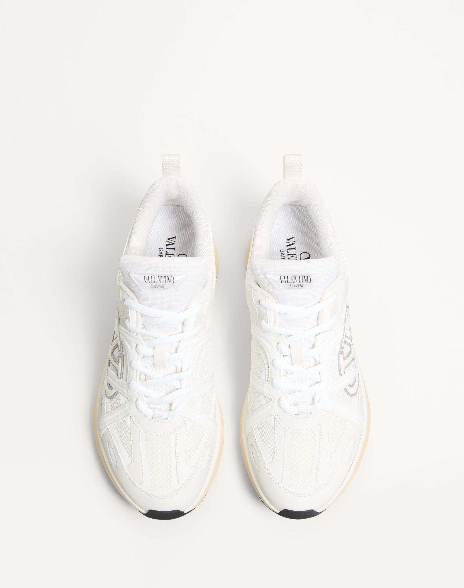 Vlogo Easyjog Low-Top Sneaker In Calfskin And Fabric Product Image
