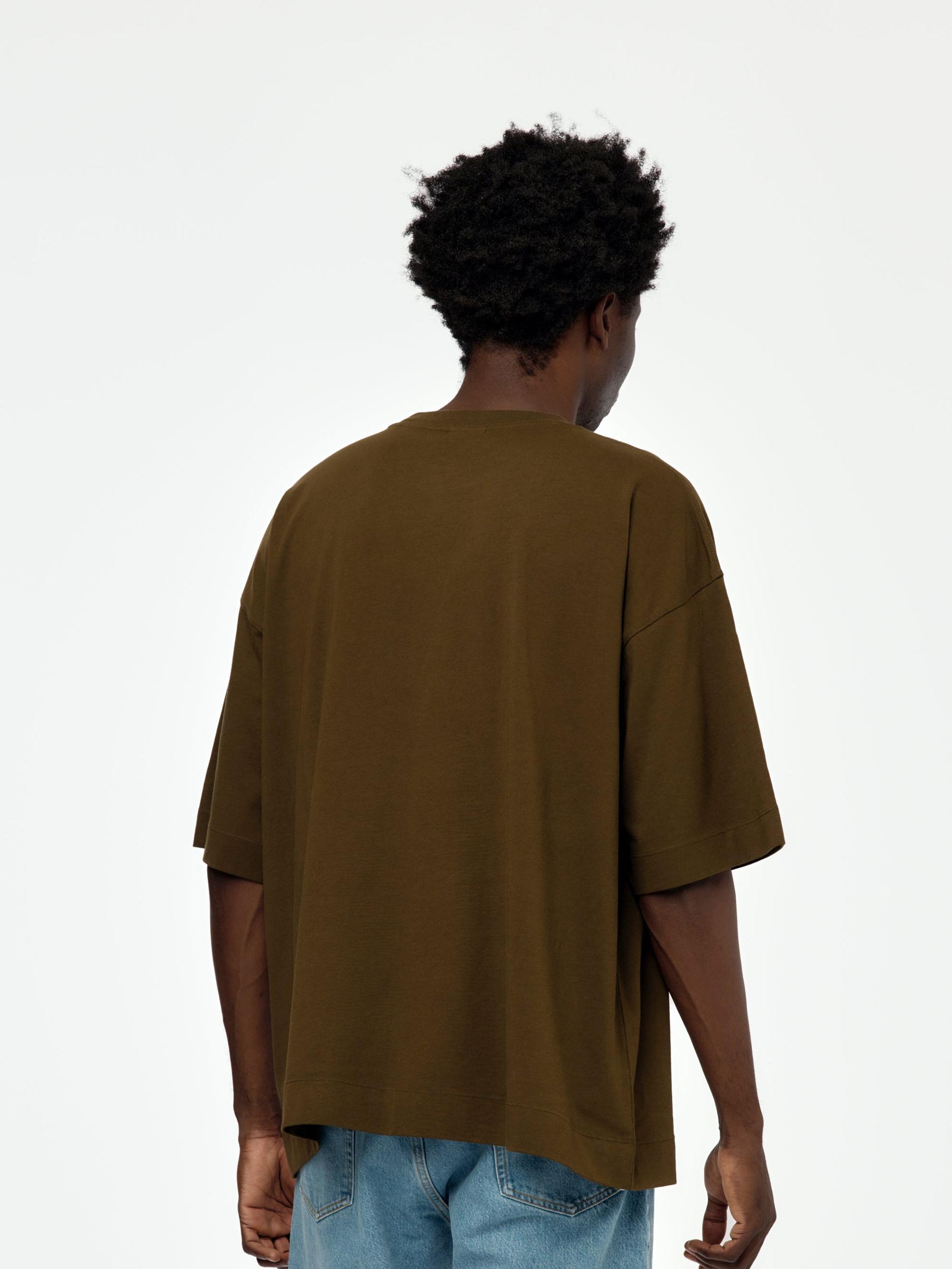 Hen S/S T-Shirt (Khaki) Product Image