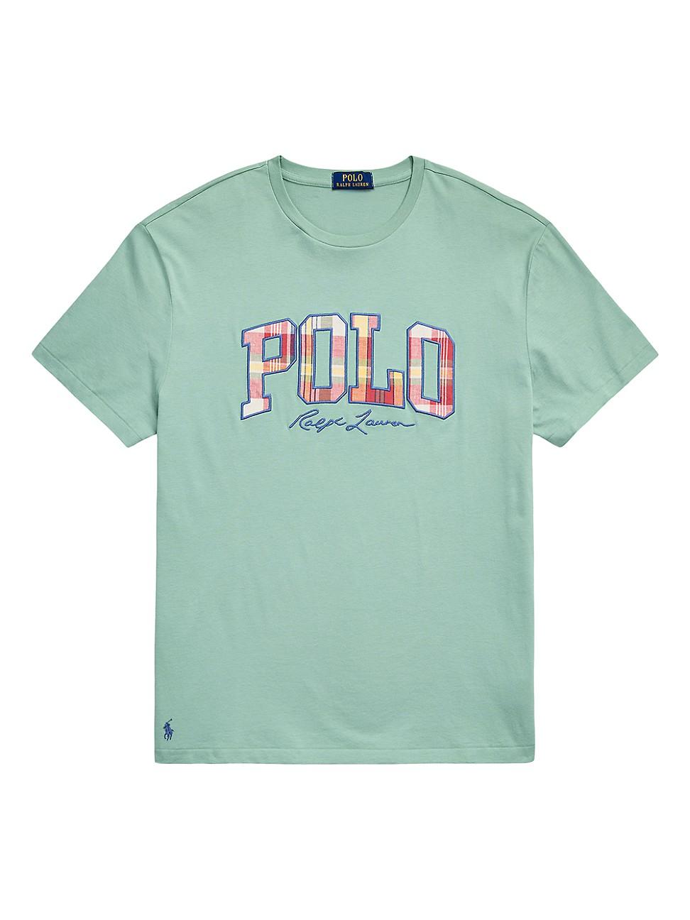 Mens Madras Logo Jersey Crewneck T-Shirt Product Image