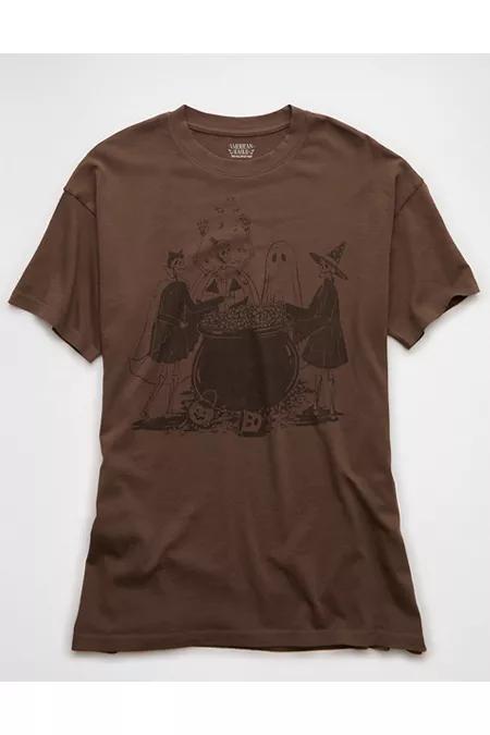 AE Oversized Halloween Graphic T-Shirt Women's Product Image