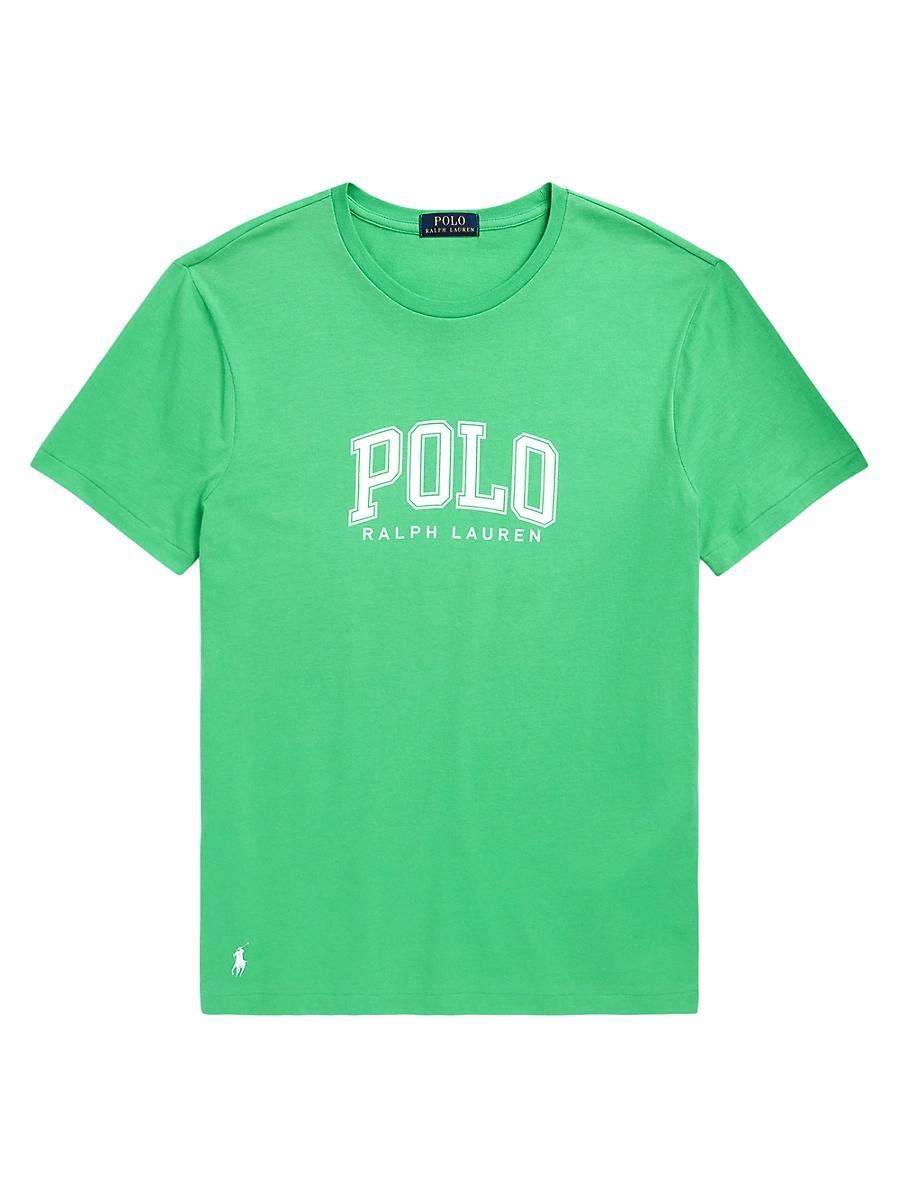 Mens Polo Jersey Short-Sleeve T-Shirt Product Image