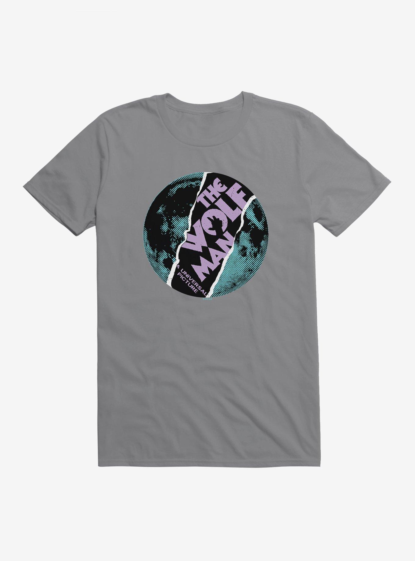 The Wolf Man Moon Script T-Shirt Product Image