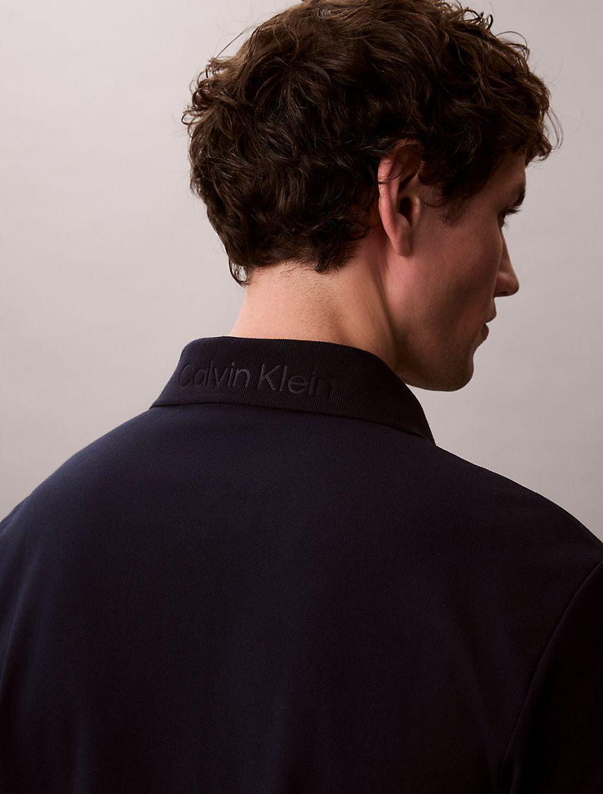 Cotton Blend Pique Classic Polo Shirt Product Image