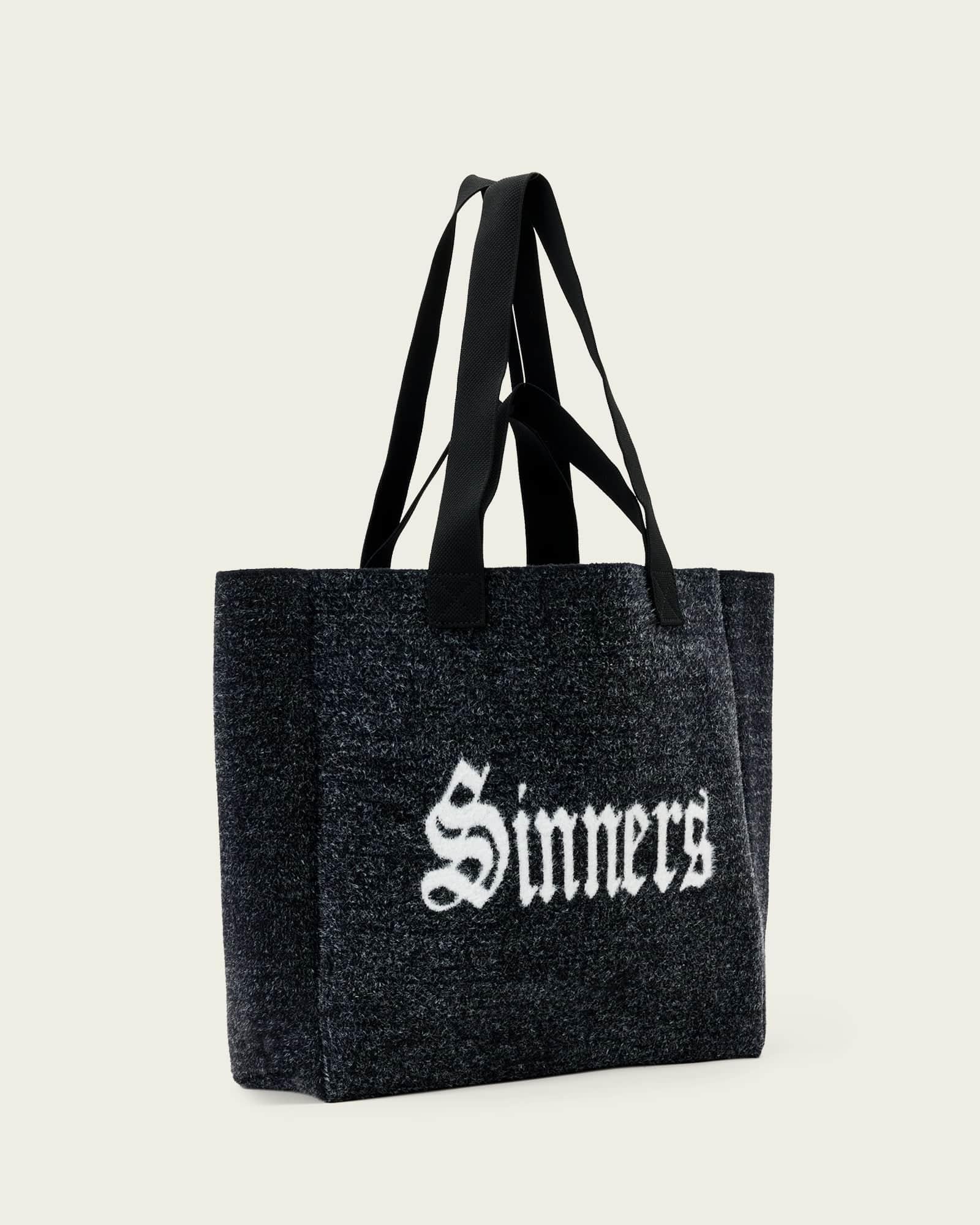 Izzy Saint Tote Bag Black | ALLSAINTS US Product Image