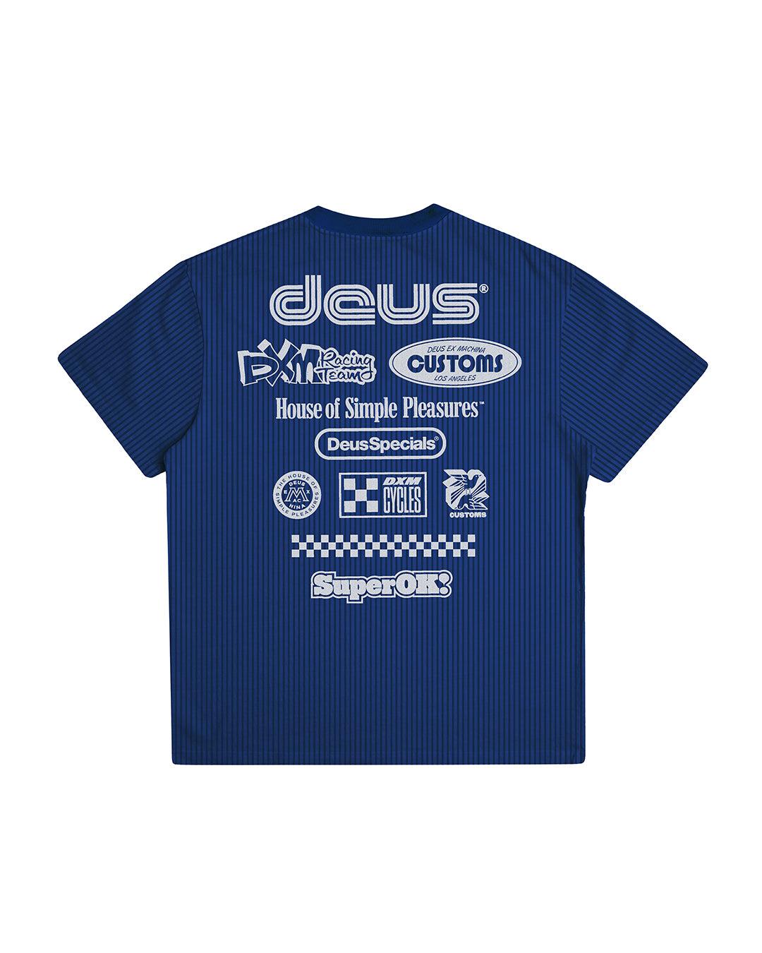 Split Lane Tee - Estate Blue Product Image