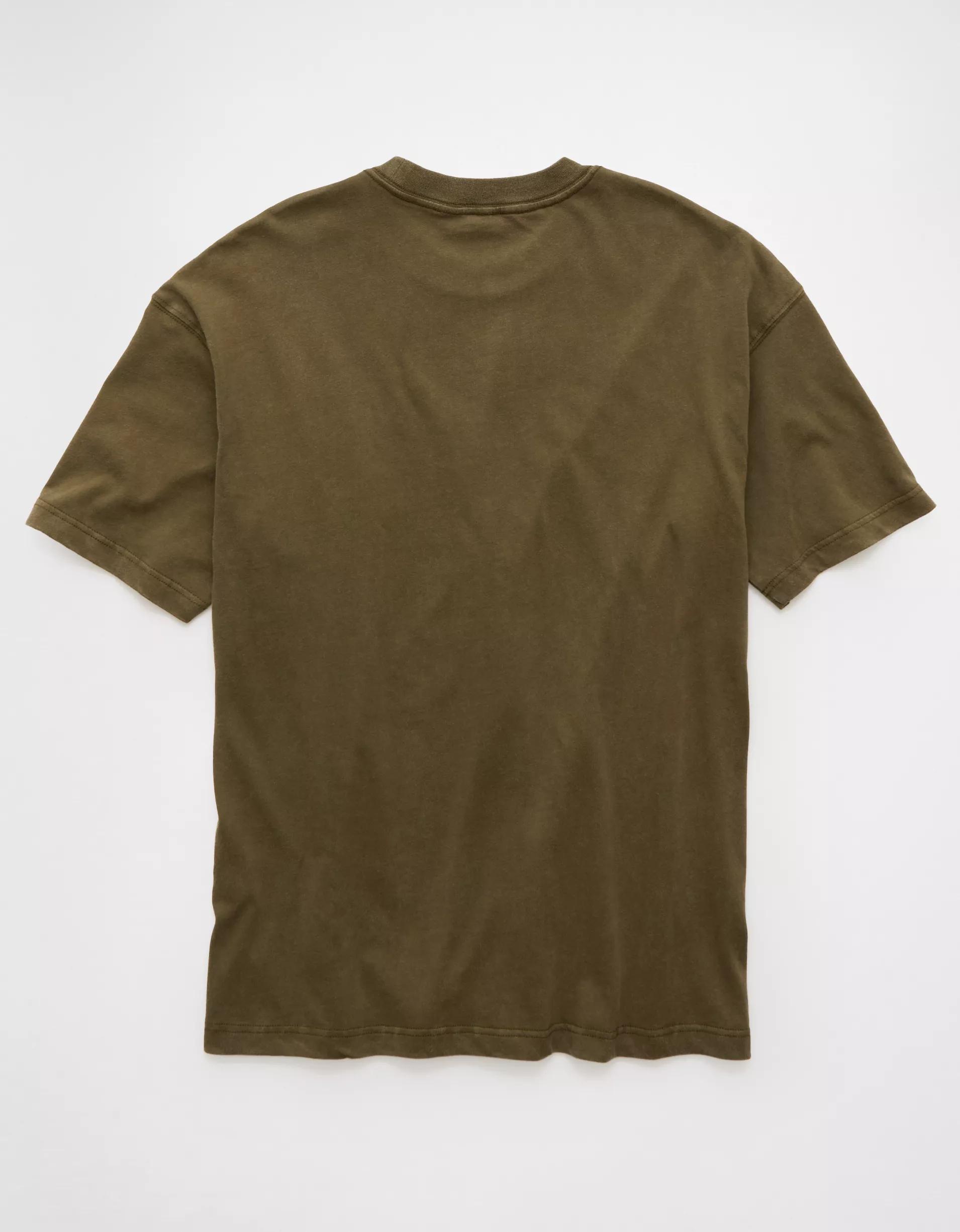 AE Boxy Sueded Jersey T-Shirt Product Image