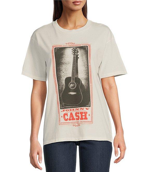Daydreamer Knit Johnny Cash Tee Product Image