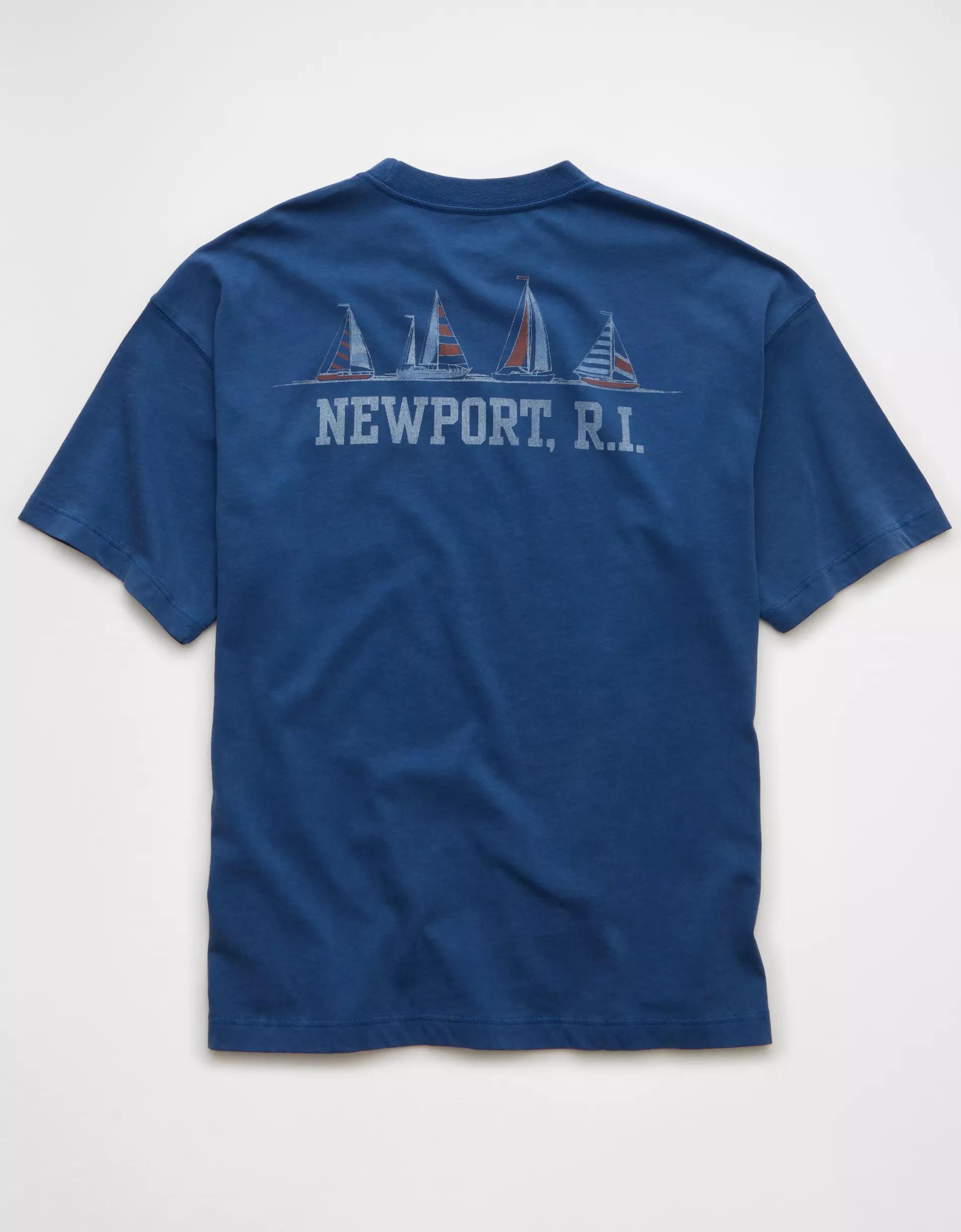 AE Boxy Nautical Graphic T-Shirt Product Image