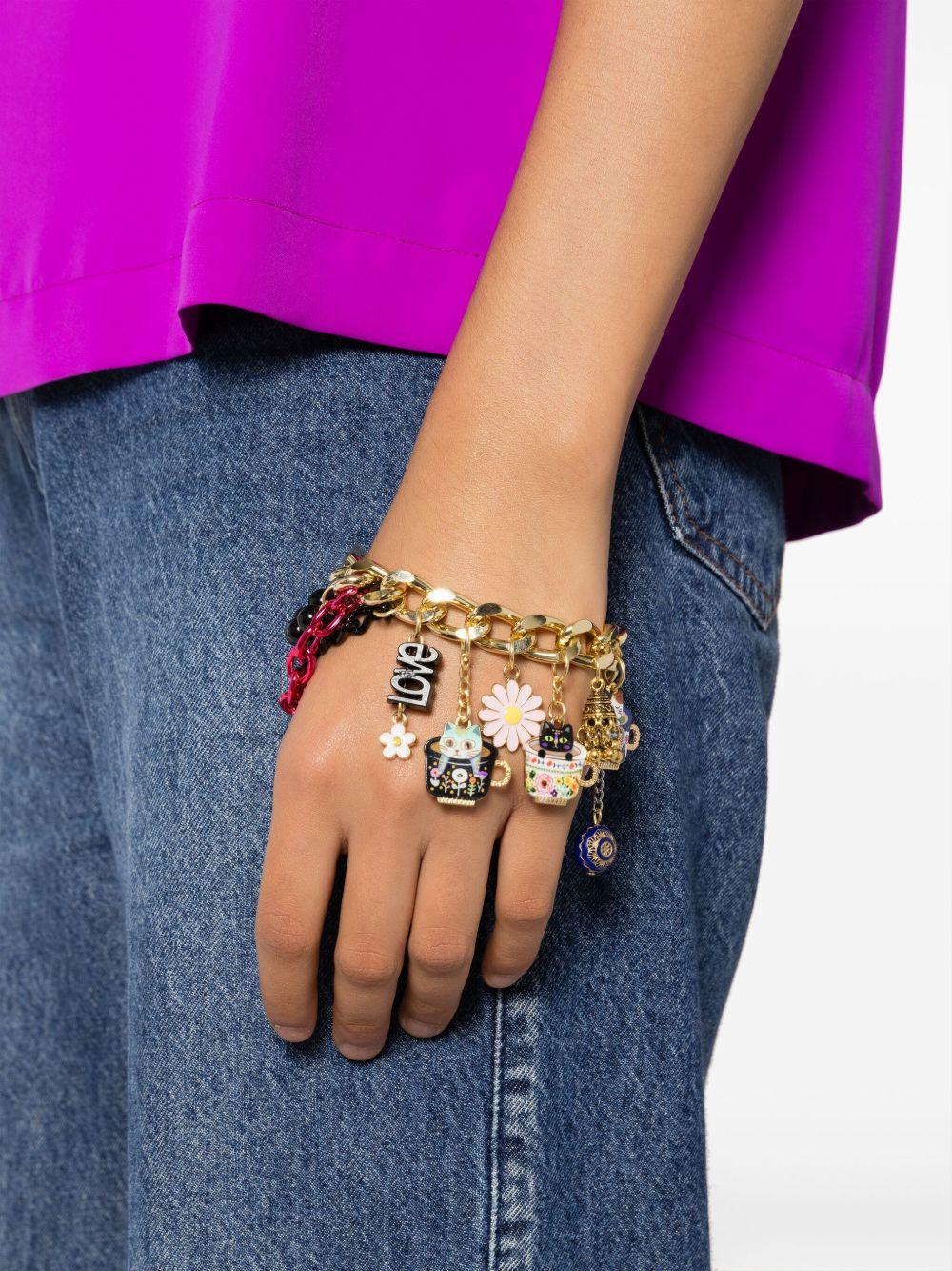 cat-charms bracelet Product Image