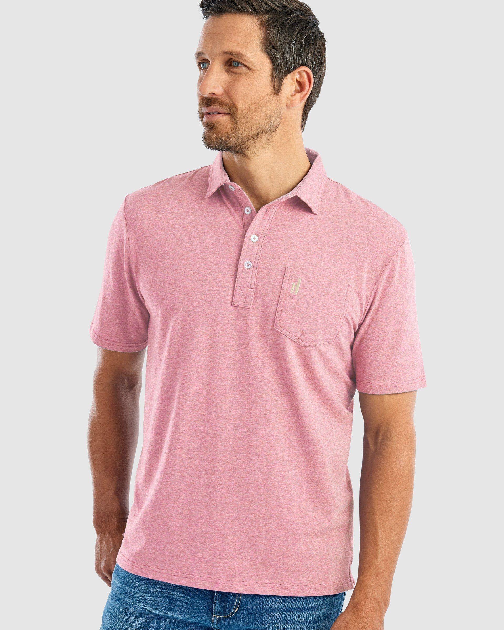 GS- TEST -  Heathered Original Polo Product Image