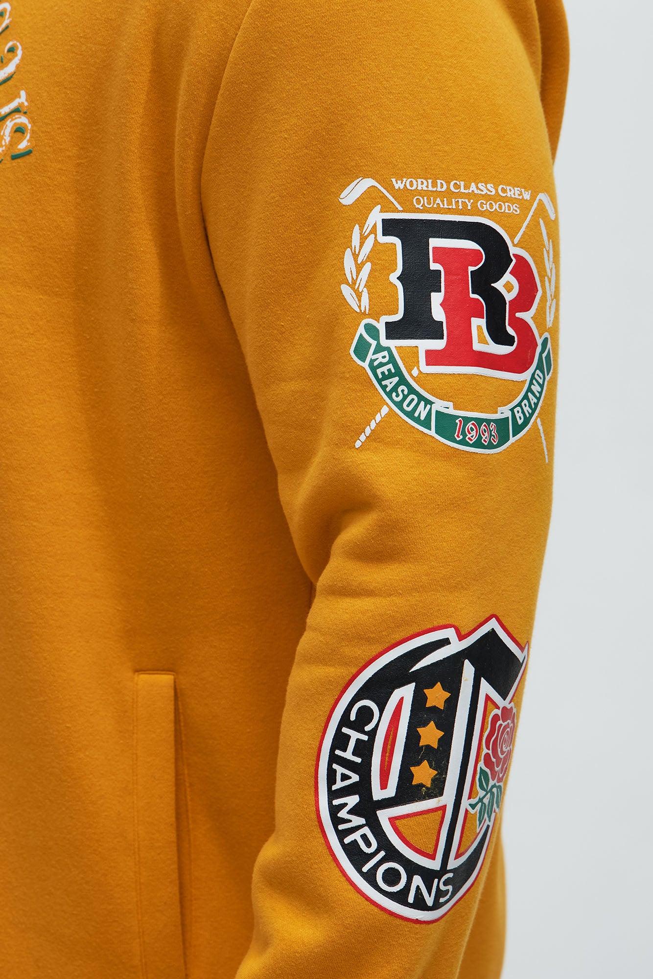 Bully University Hoodie - Yellow Product Image