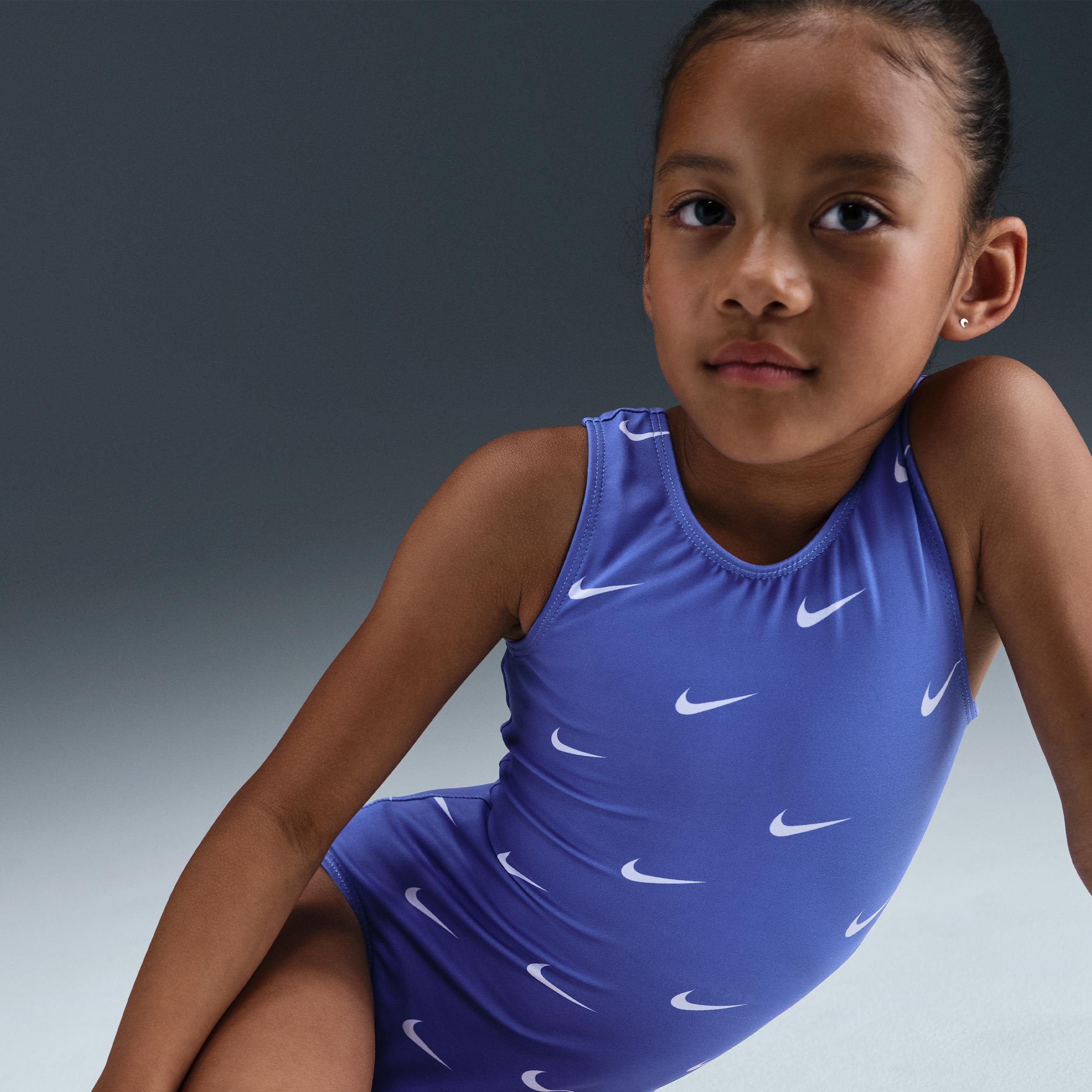 Nike Womens Gymnastics Nike Womens Repeat Swoosh Leotard | NKY024-63A Product Image