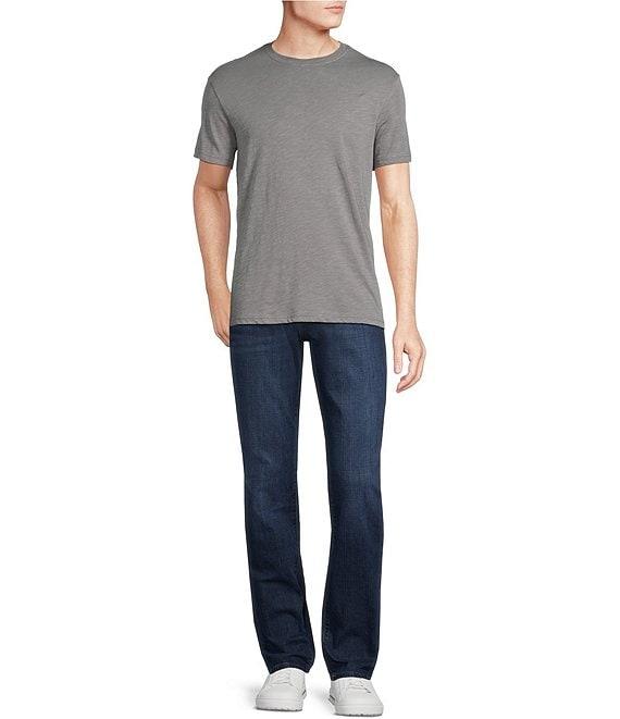 Cremieux Premium Denim Relaxed Straight Fit Medium Wash Stretch Jeans Product Image