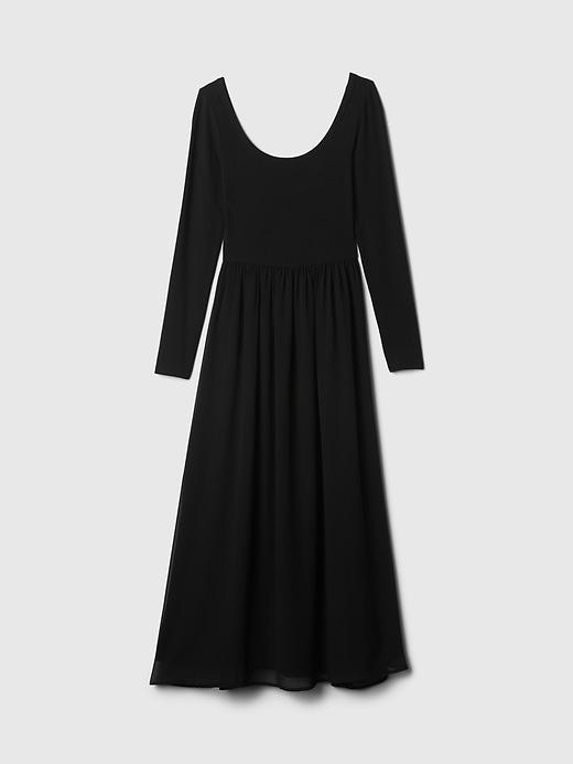 Mixed Media Maxi Dress Product Image