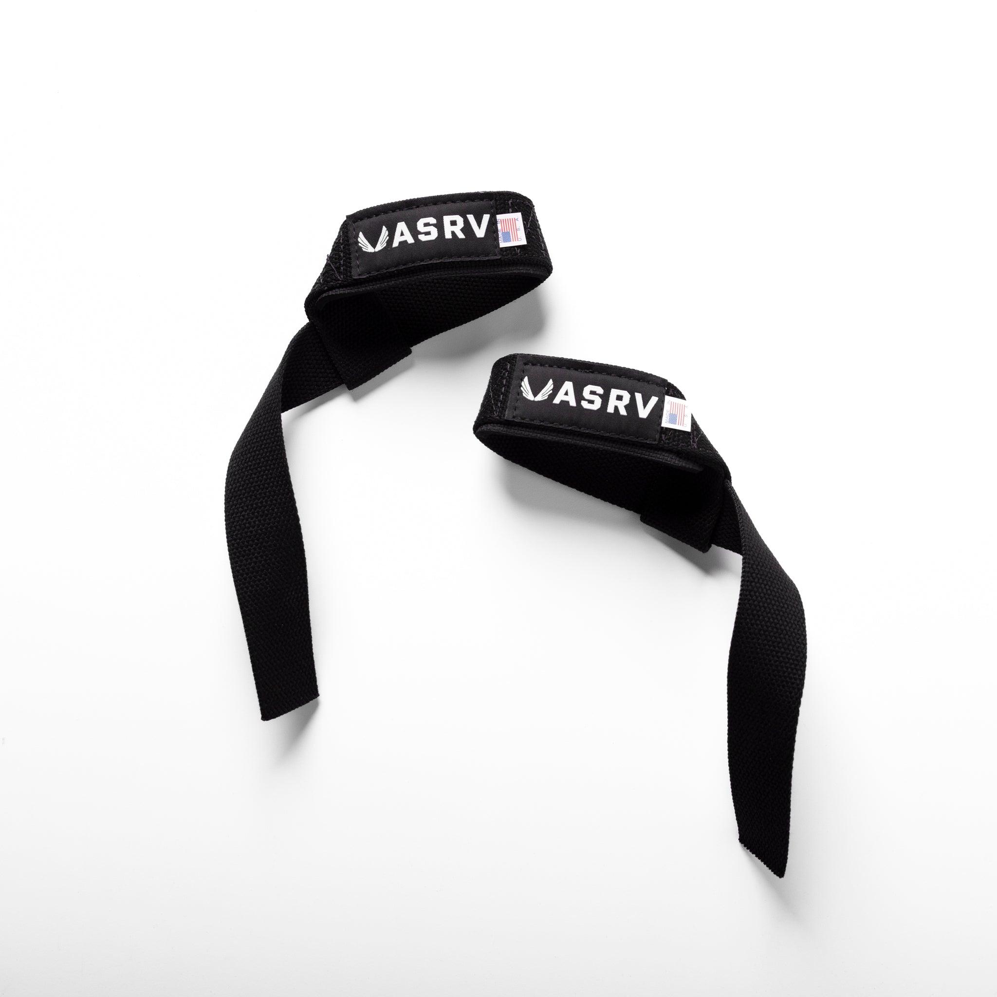 Padded Lifting Straps - Black Product Image