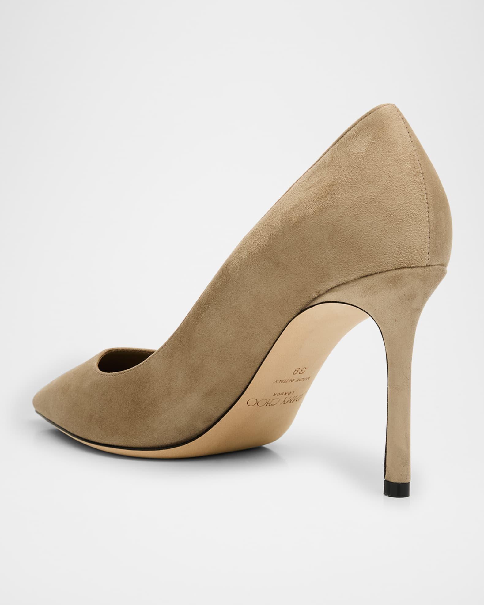 Romy Suede Stiletto Pumps Product Image