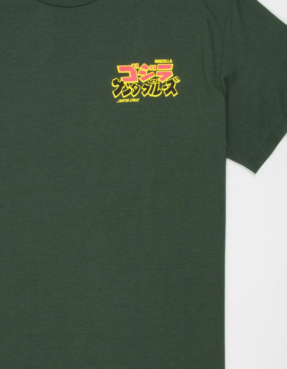 SANTA CRUZ x Godzilla Natas Mothra Mens Tee - FOREST Product Image
