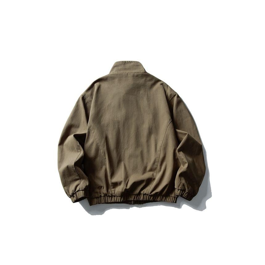 Stand-Collar Overfit Jacket Product Image