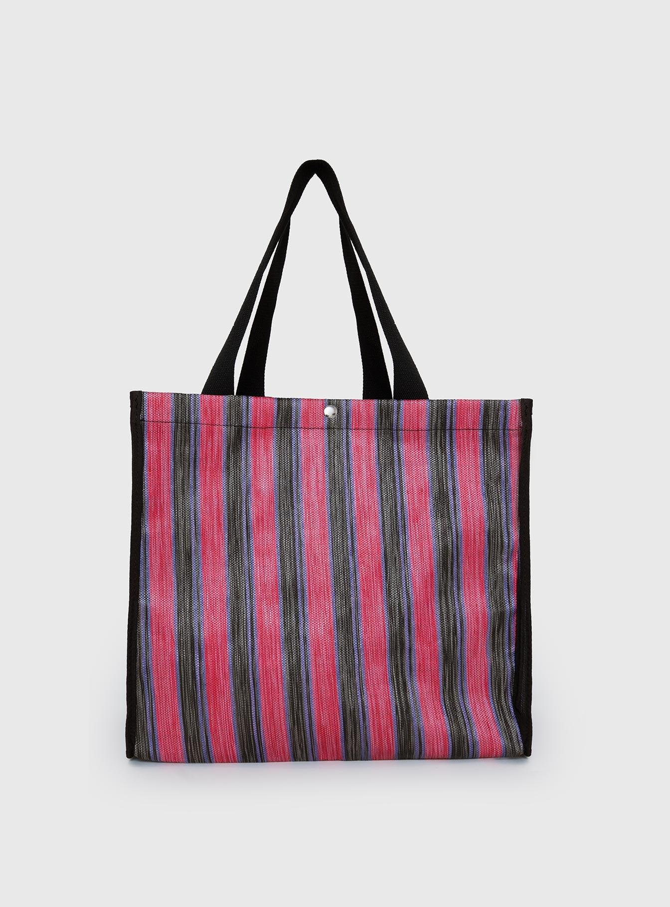 Stela Striped Tote Multi Product Image