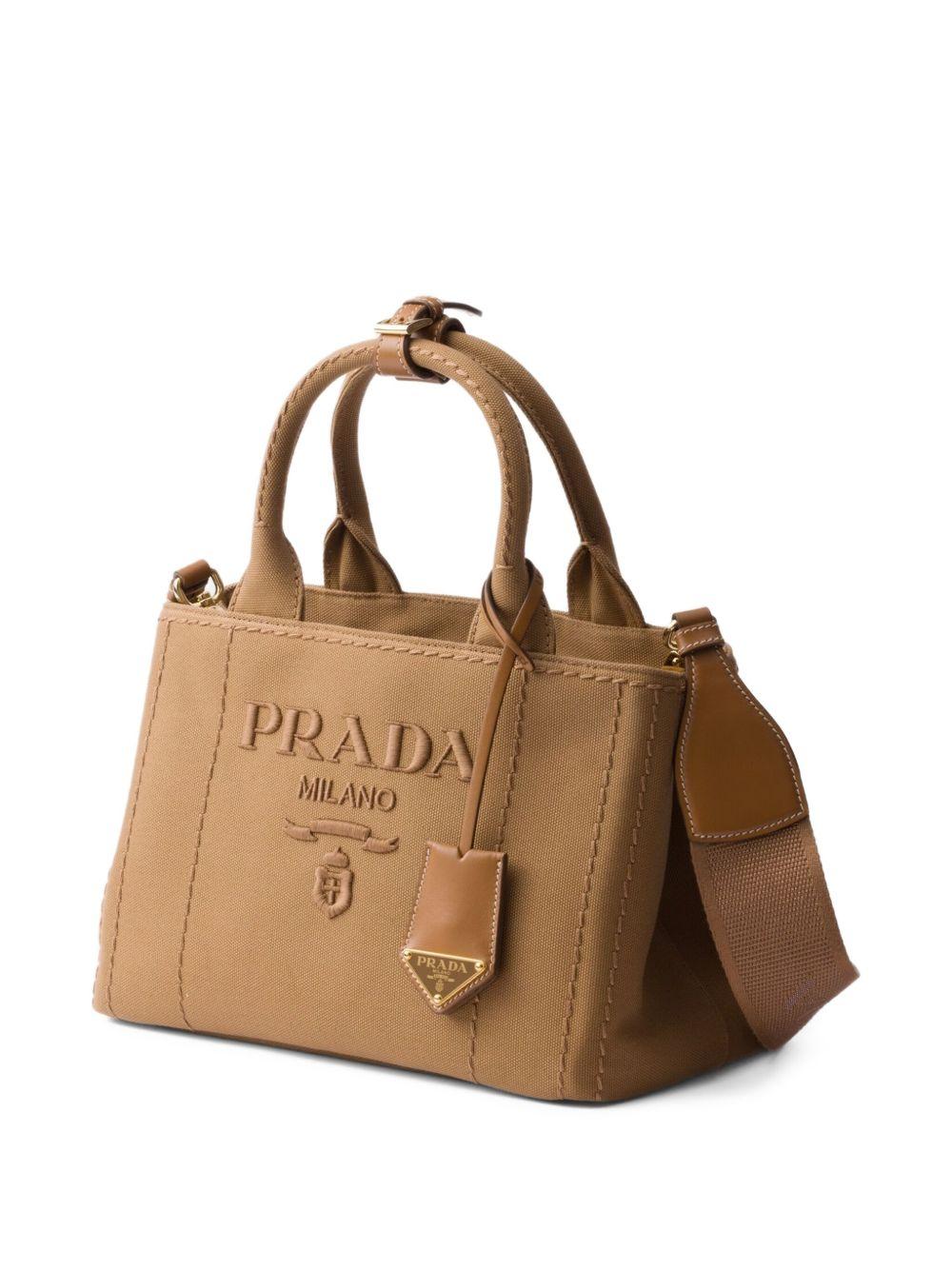 mini logo-embossed tote bag Product Image