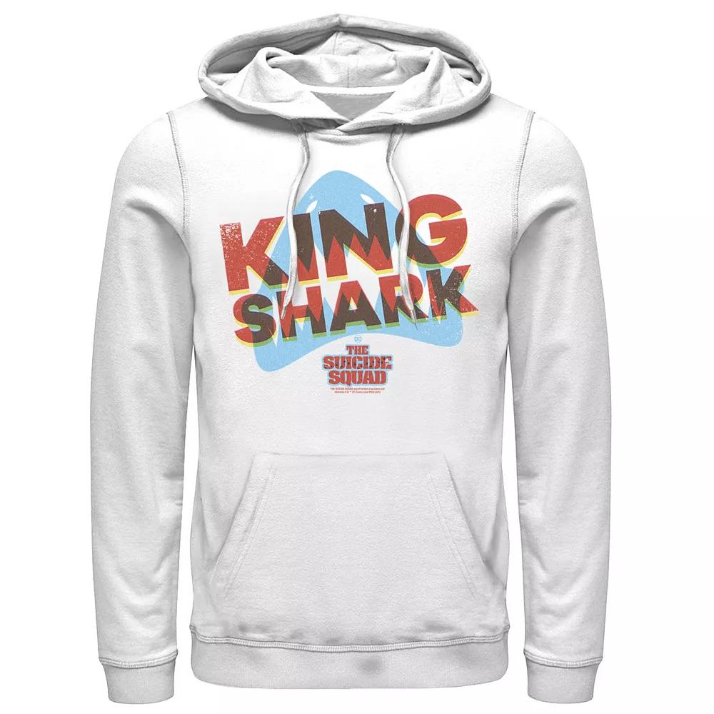 Men's The Suicide Squad King Shark Overlay Logo Hoodie,  Product Image