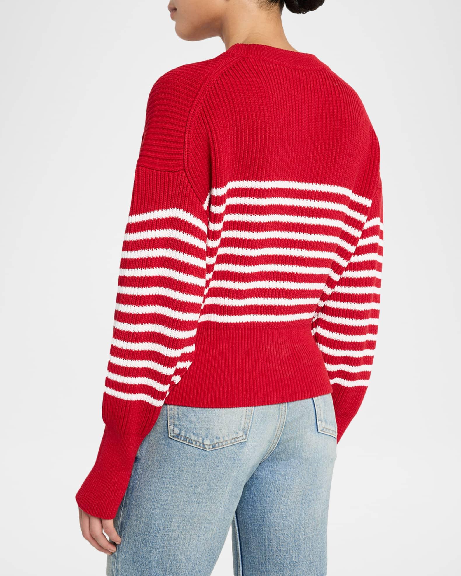 Tanessa Stripe Crewneck Sweater Product Image