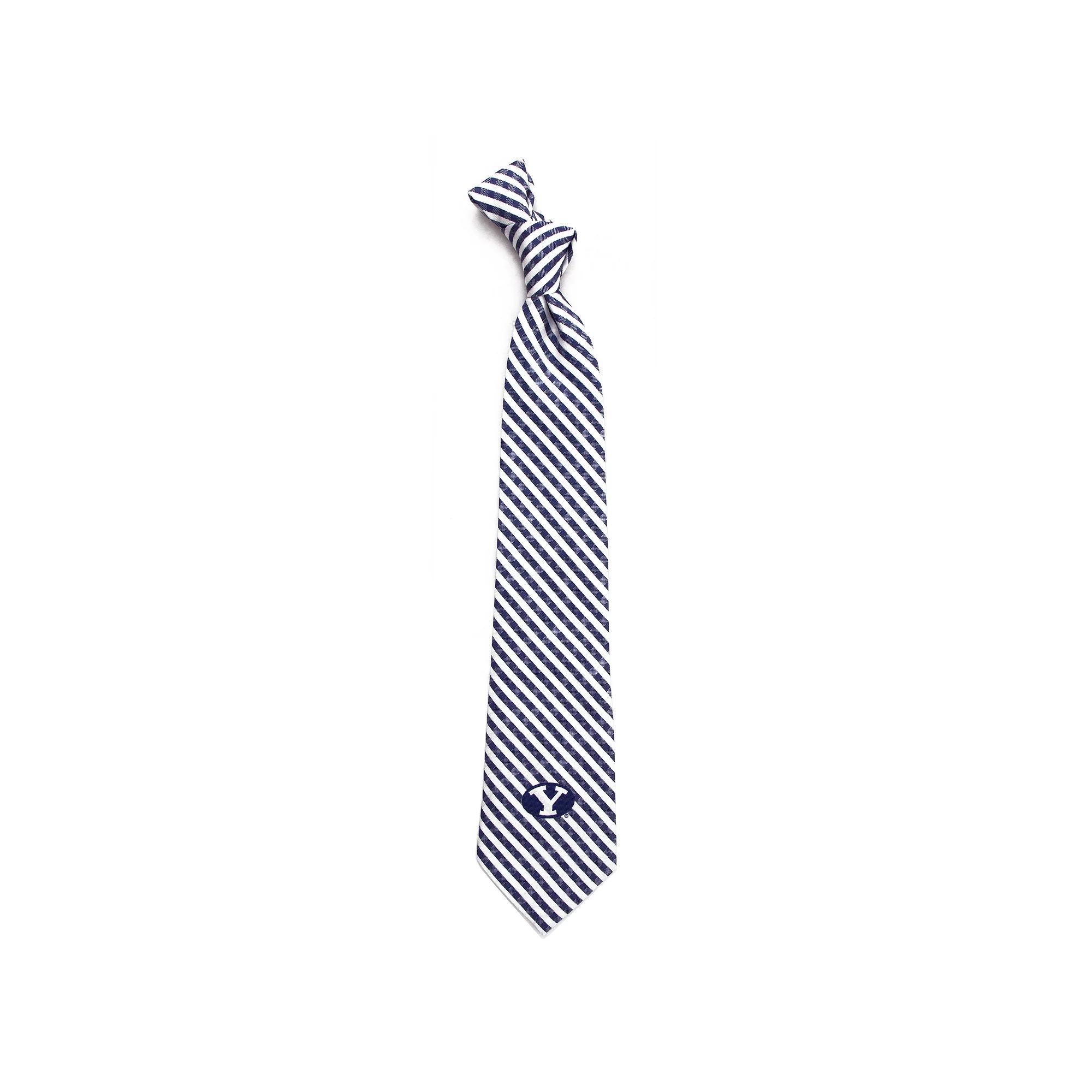 Men's Kansas Jayhawks Gingham Tie, Team Product Image