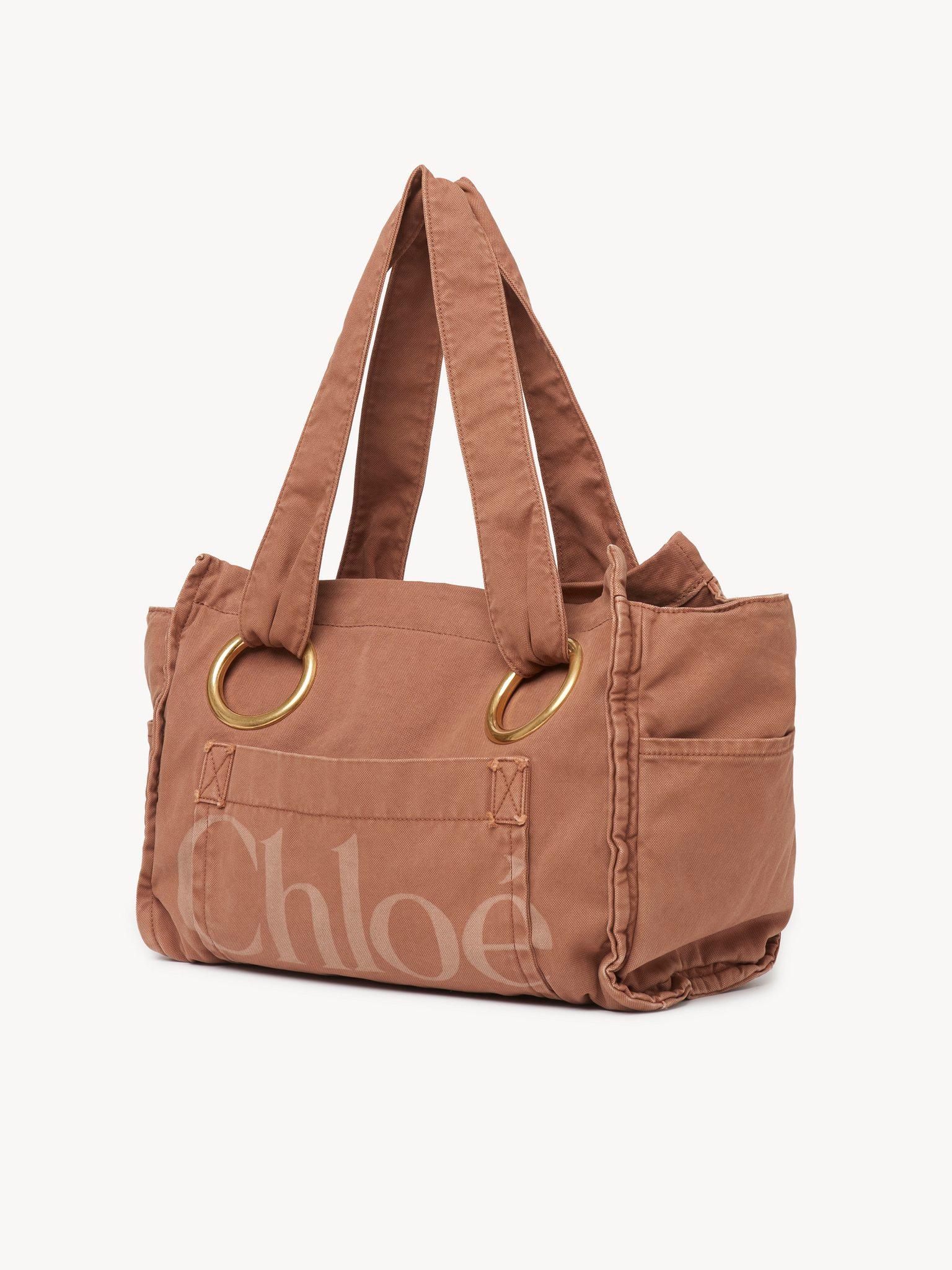 Chloé Plage tote bag in cotton Product Image