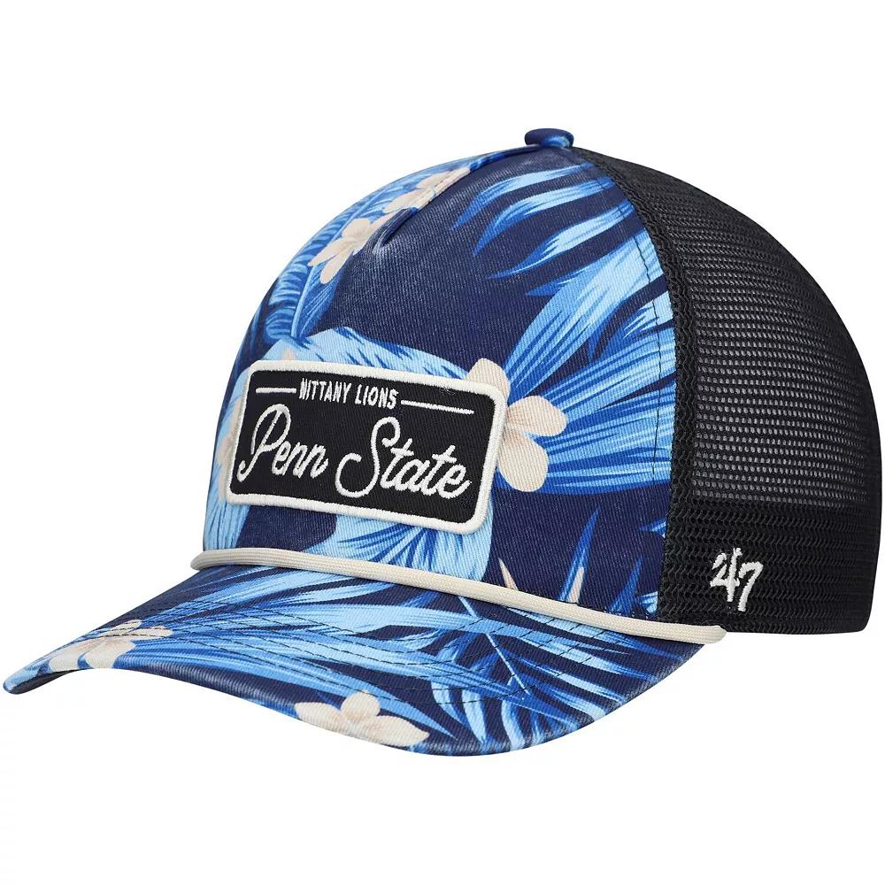Men's '47 Navy Penn State Nittany Lions Tropicalia Hitch Adjustable Hat, Blue Product Image