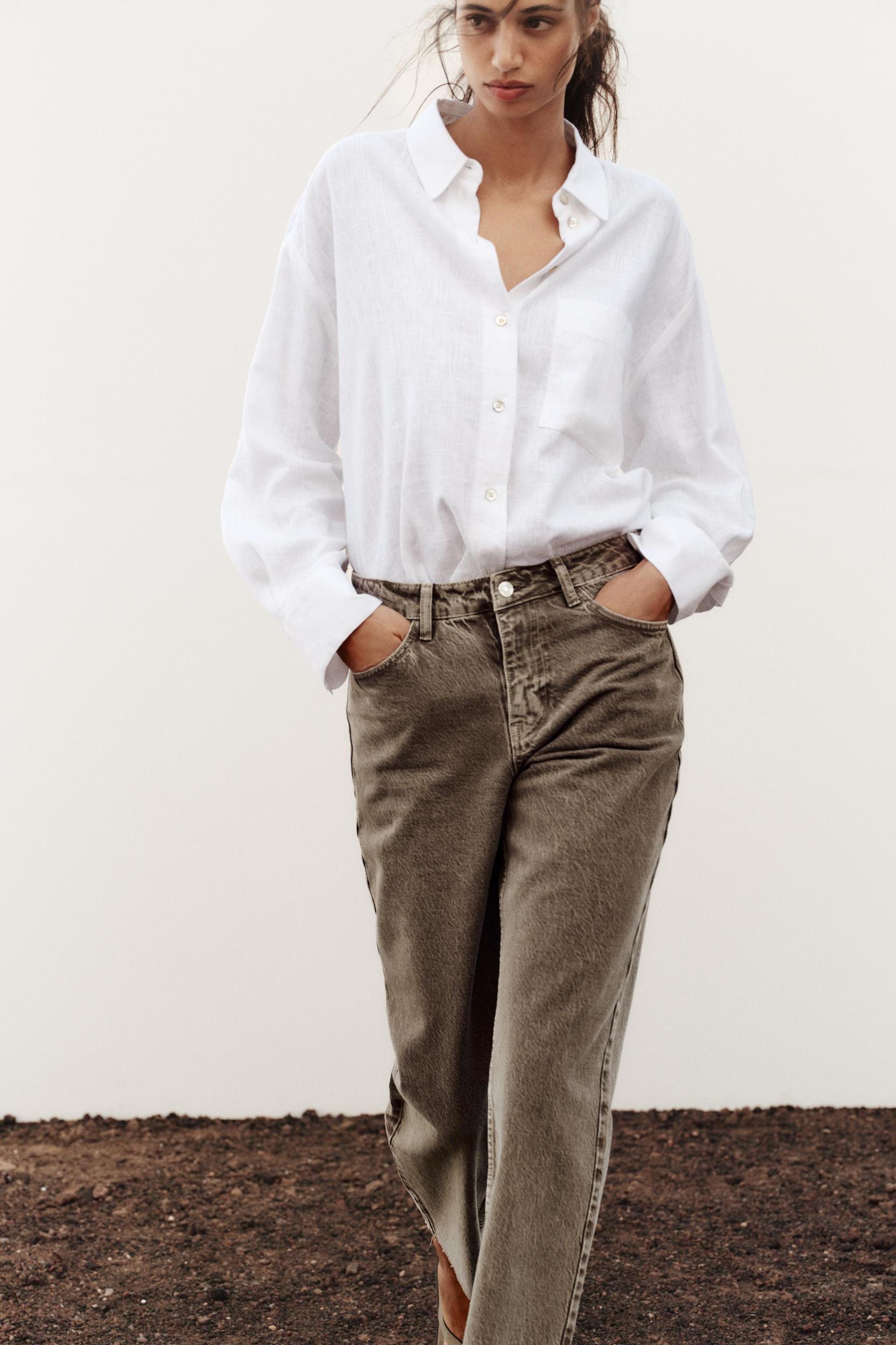 Z1975 HIGH-WAISTED STRAIGHT ANKLE JEANS Product Image