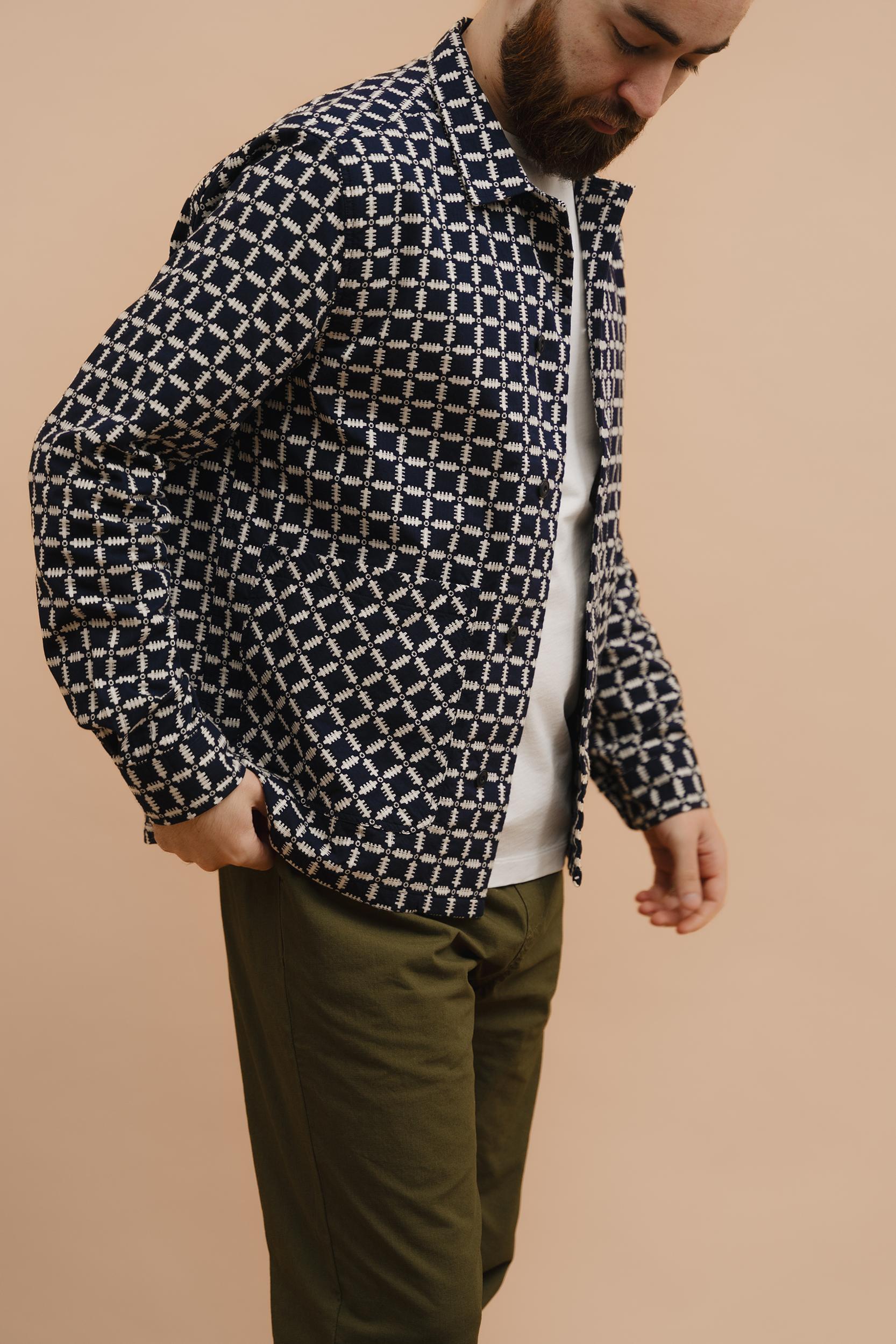 Archive Jacquard Overshirt Product Image