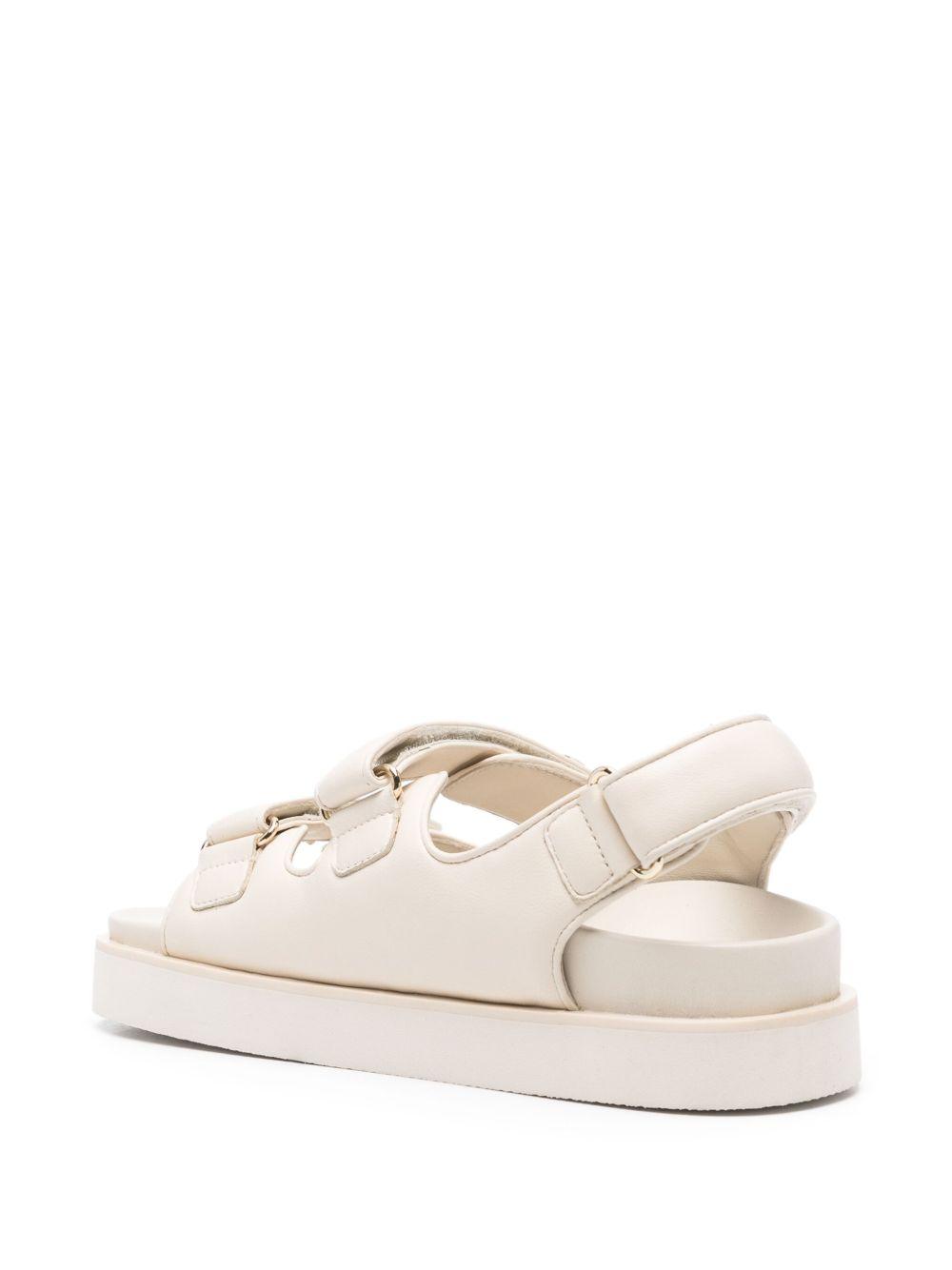 flat leather sandals  Product Image