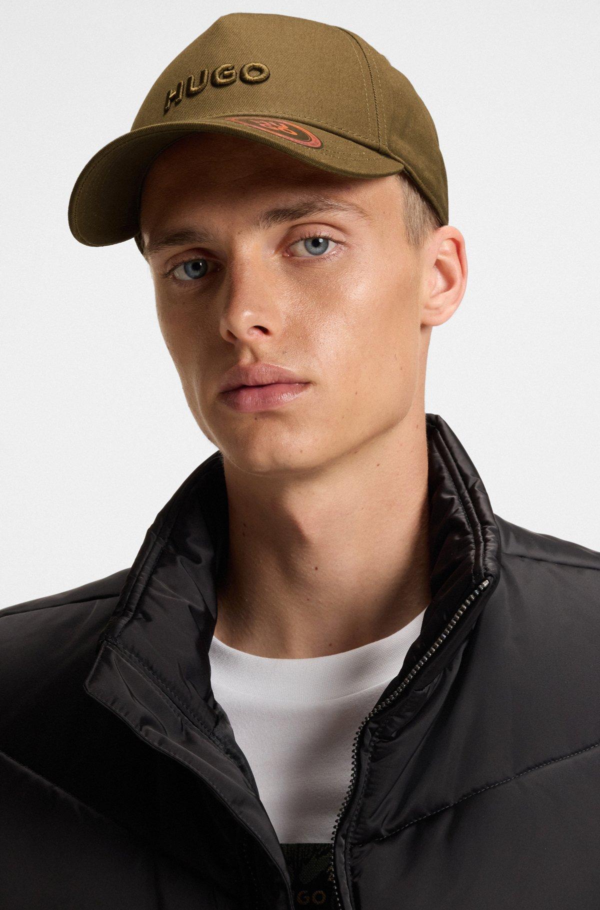 Embroidered-logo cap in cotton twill Product Image