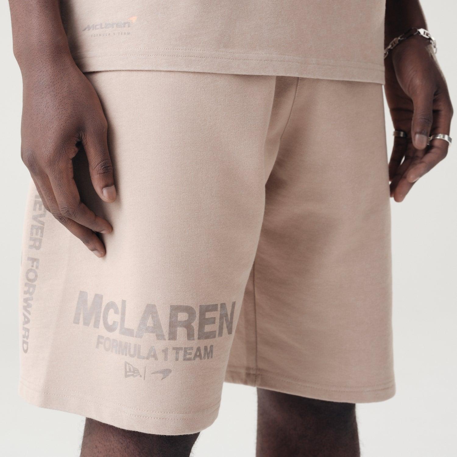 McLaren Formula 1 Team Washed Taupe Shorts Male Product Image