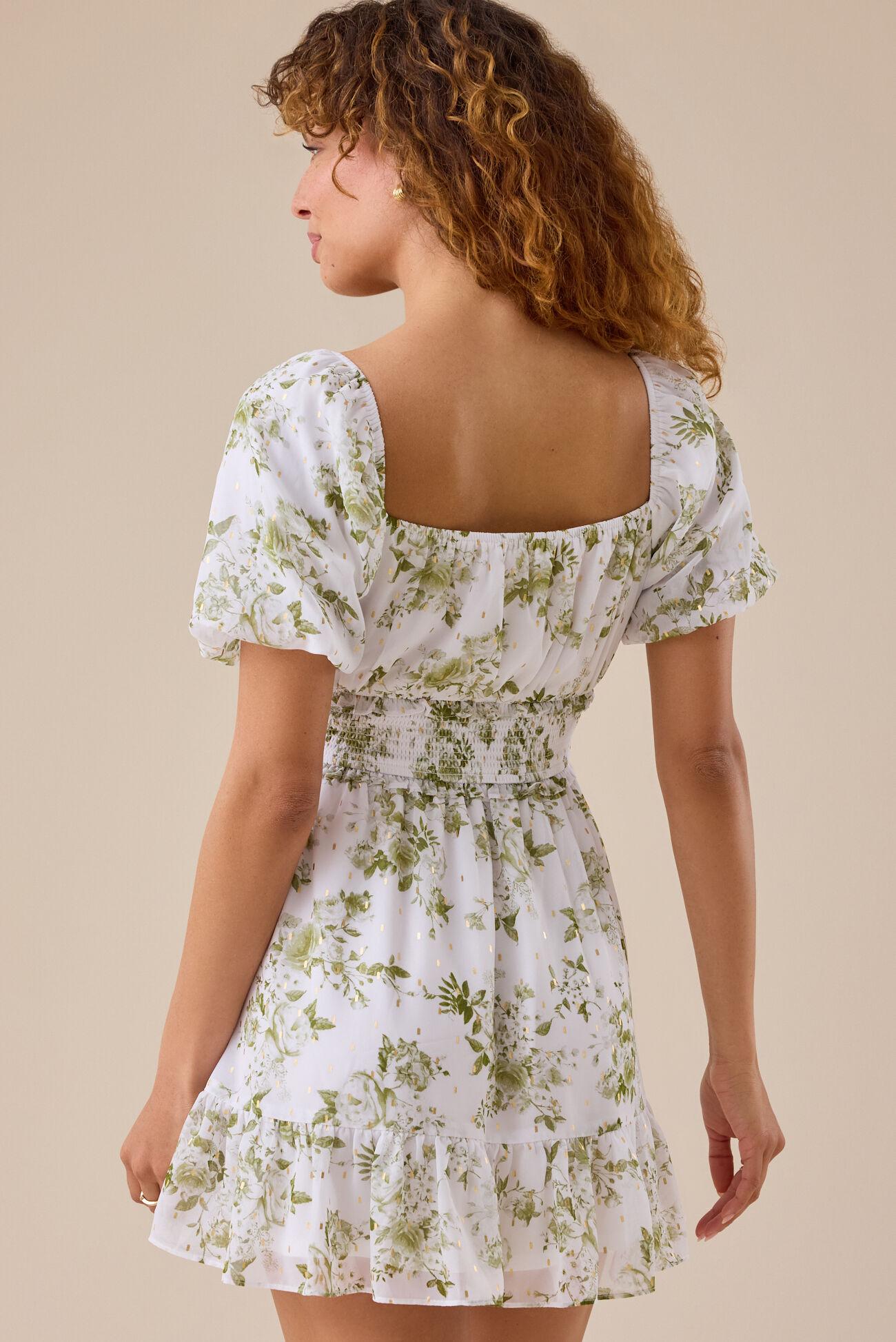 Dena Floral Mini Dress Product Image